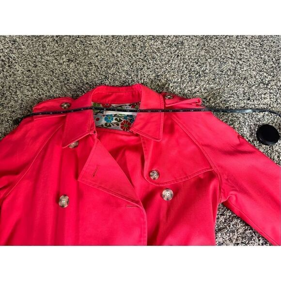 Perry ELLIS portfolio, Red , floral lining jacket so much detail Size sm 2 - Picture 12 of 14